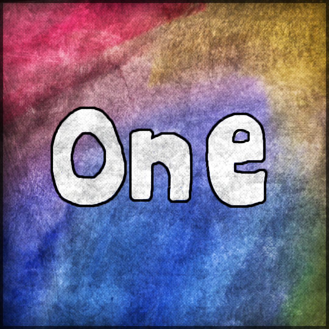 One
