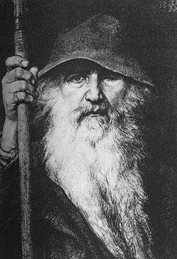 Georg von Rosen - Oden som vandringsman, 1886