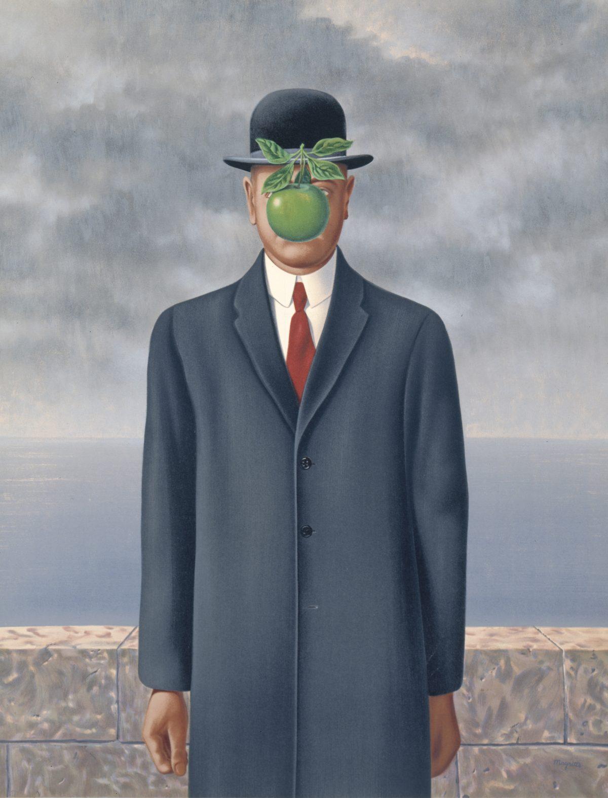René Magritte (Belgian, 1898–1967) The Son of Man (Le fils de l'homme), 1964